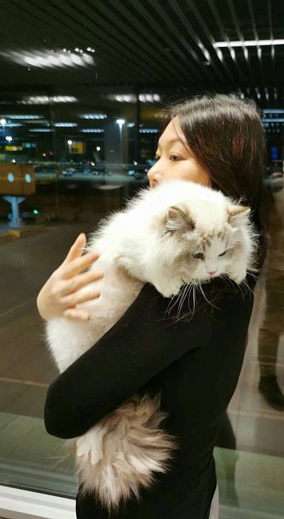 Teo with Bambina