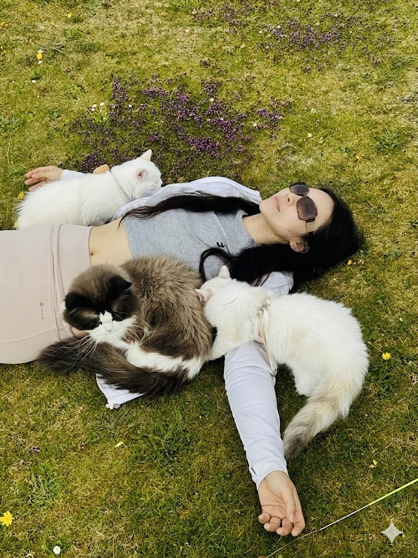Pure relaxation, pure love - that’s the Ragdoll way.